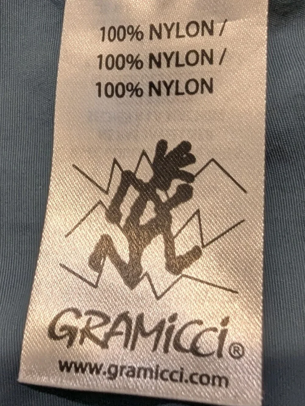 Gramicci Convertible Pants Mens Large 31”Inseam Blue Nylon Stretch Belted
